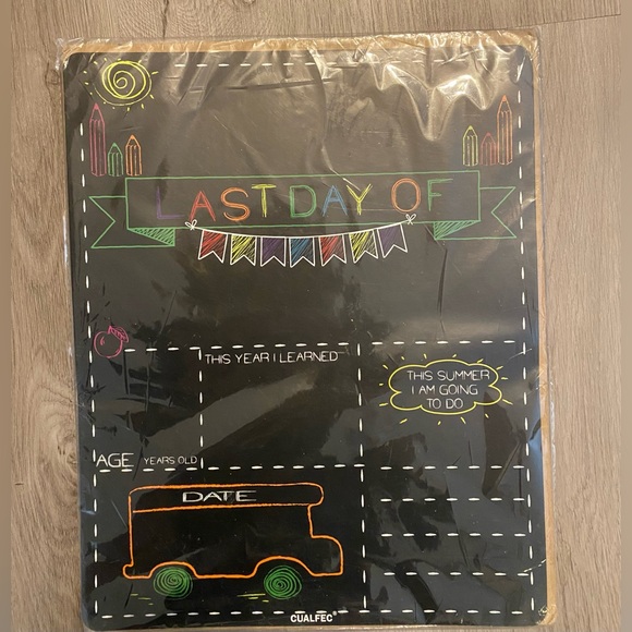 First & Last Day Of School Signs -Front & Back - Picture 6 of 7